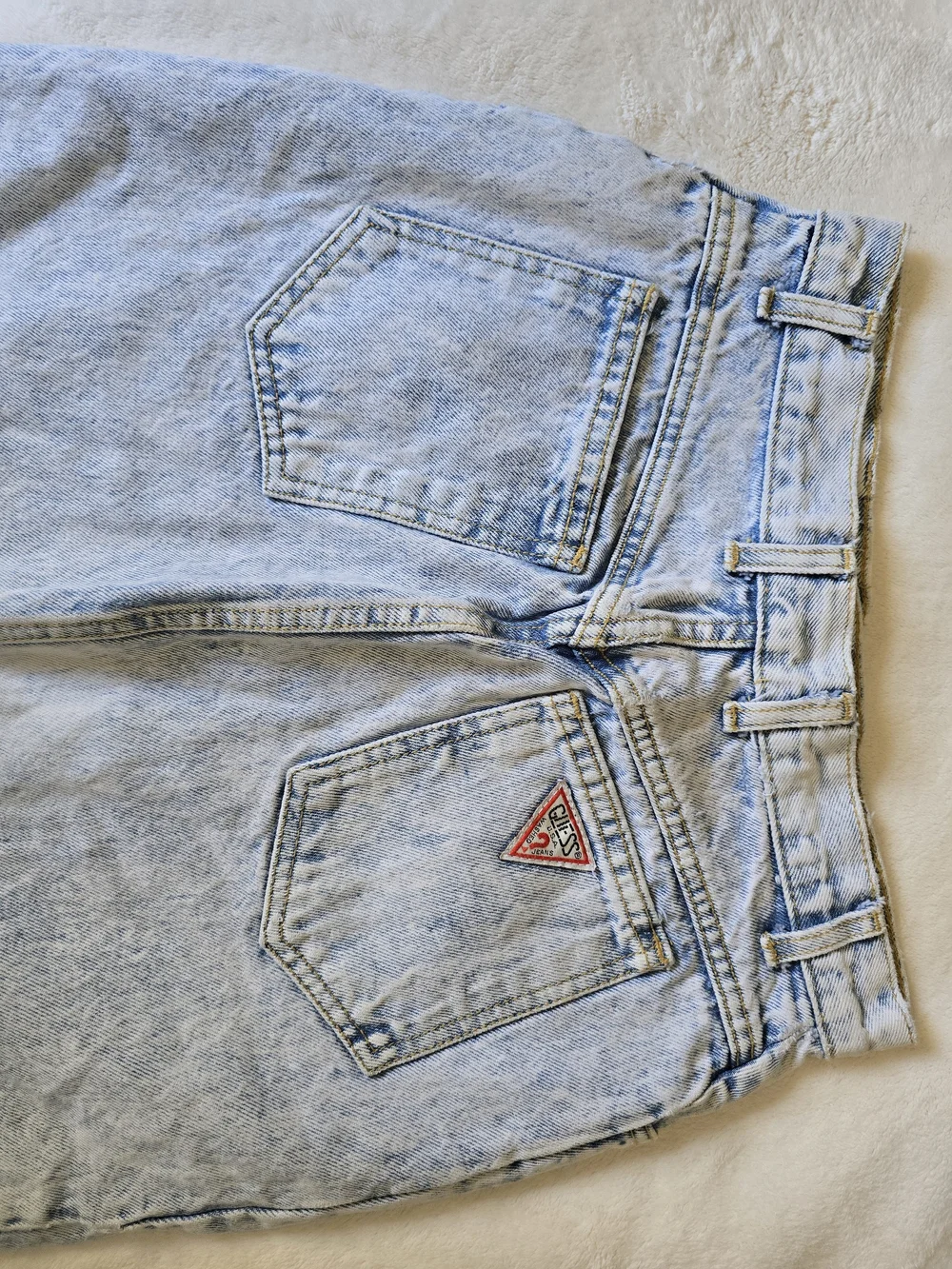 Guess by GUESS Light Wash Denim Skirt - Light Blue